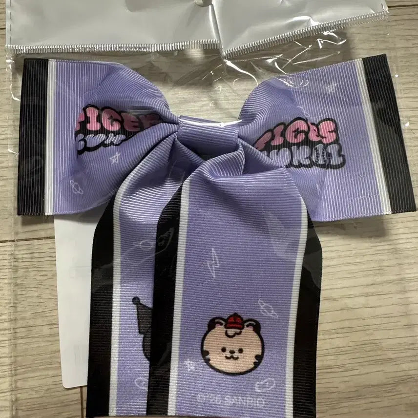 [BUNJANG] Kiara Tigers Kuromi Ribbon Hairpin / 새상품) 기아타이거즈 쿠로미 리본핀 머리핀 헤어핀