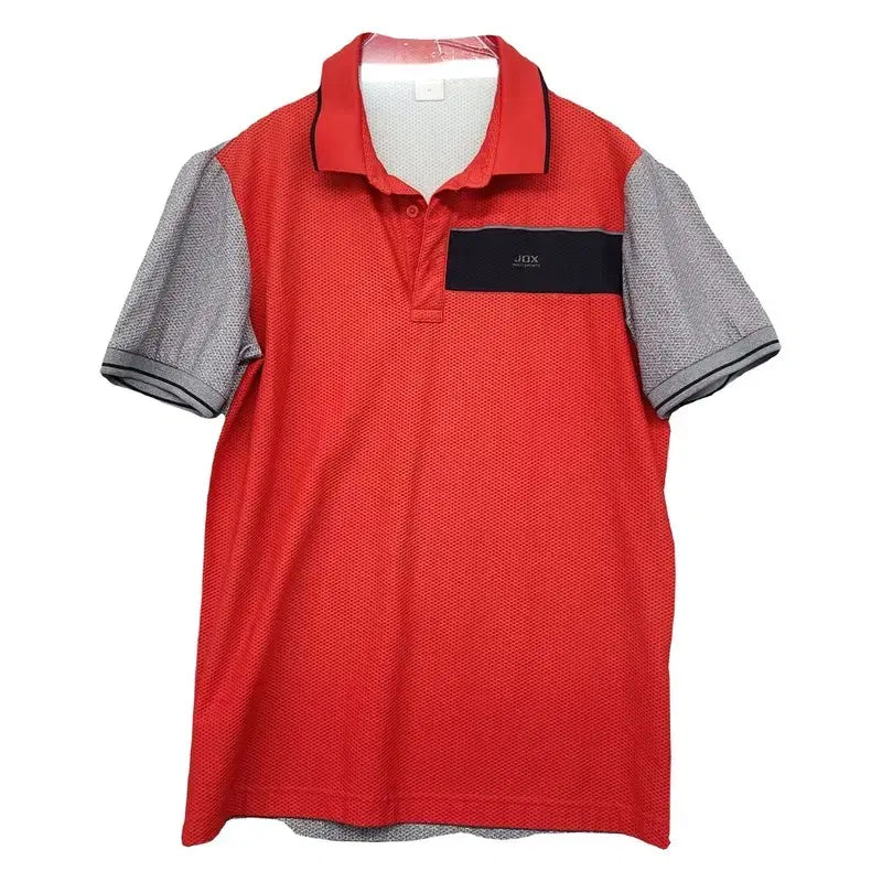 [BUNJANG] JDX Red Golf Short Sleeve Polo Shirt 95 / JDX 레드 골프 반팔 카라티 95
