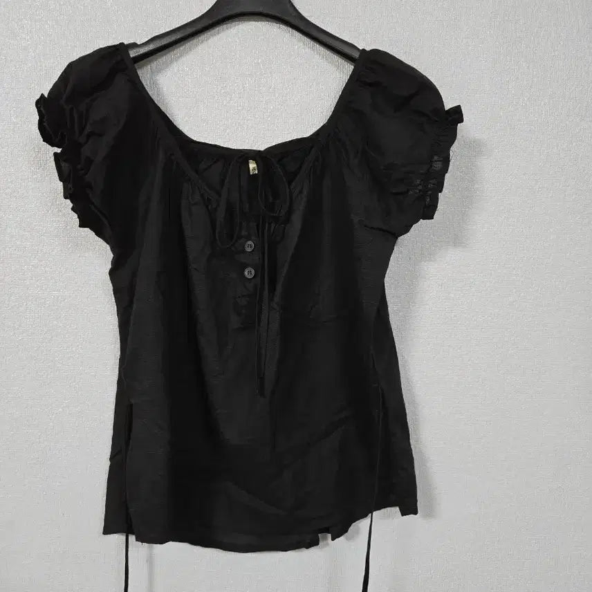 [BUNJANG] MINIPOE Rayon Crop Blouse / MINIPOE 레이온마 크롭 블라우스 66