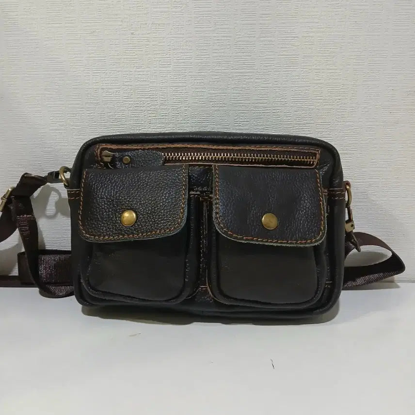 [BUNJANG] JINGPIN Leather Tote Bag / JINGPIN 크로스백