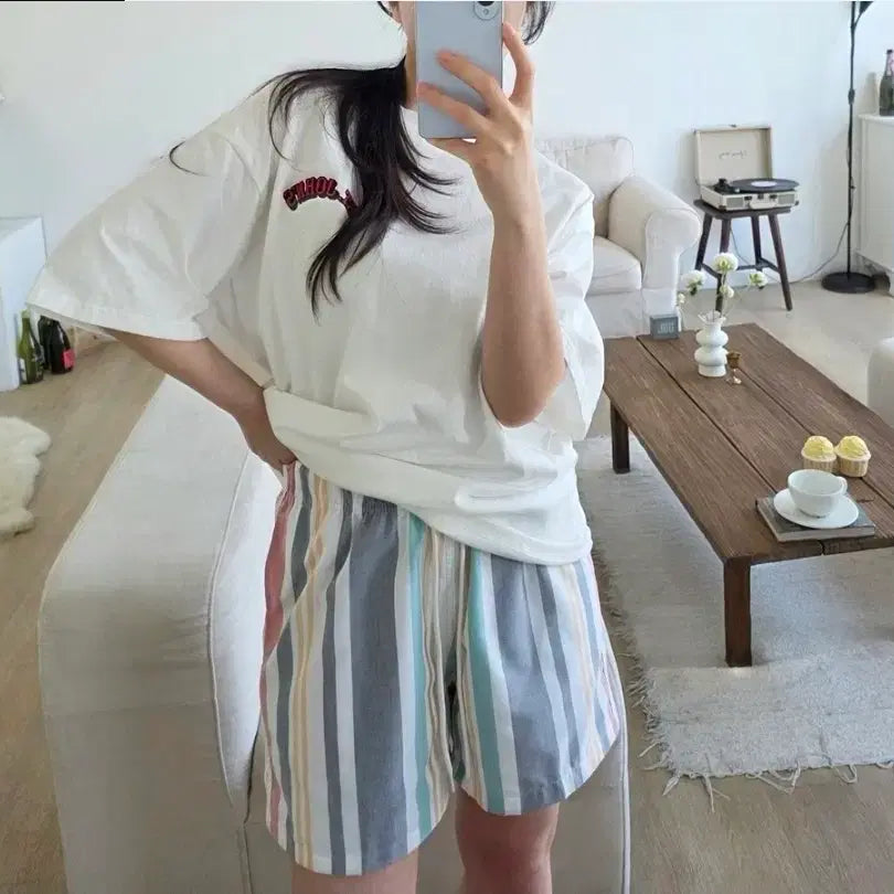 [BUNJANG] Ralph Stripe Shorts / 랄프 스트라이프 반바지