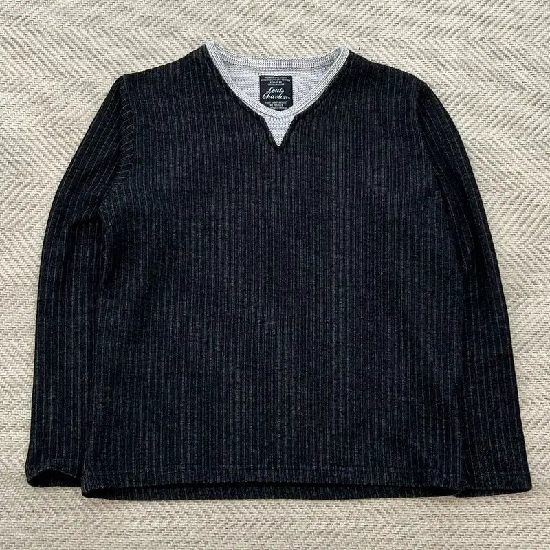 [BUNJANG] Louis Quatorze Punk Layered Knit / 루이스 샤브론 펑크 레이어드 니트 r4068