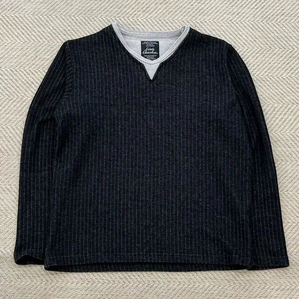 [BUNJANG] Louis Quatorze Punk Layered Knit / 루이스 샤브론 펑크 레이어드 니트 r4068