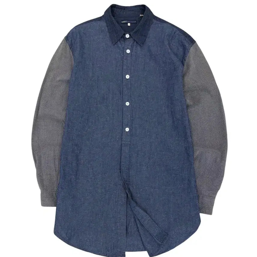 [BUNJANG] Levi's Made & Crafted Long Button Shirt / 리바이스 메이드앤 크래프트 롱버튼 셔츠 (100~105)