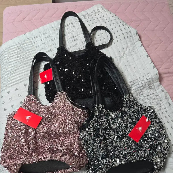 [BUNJANG] Sequin Shoulder Bag / Crossbody Bag / 스팽글 숄더백 크로스백