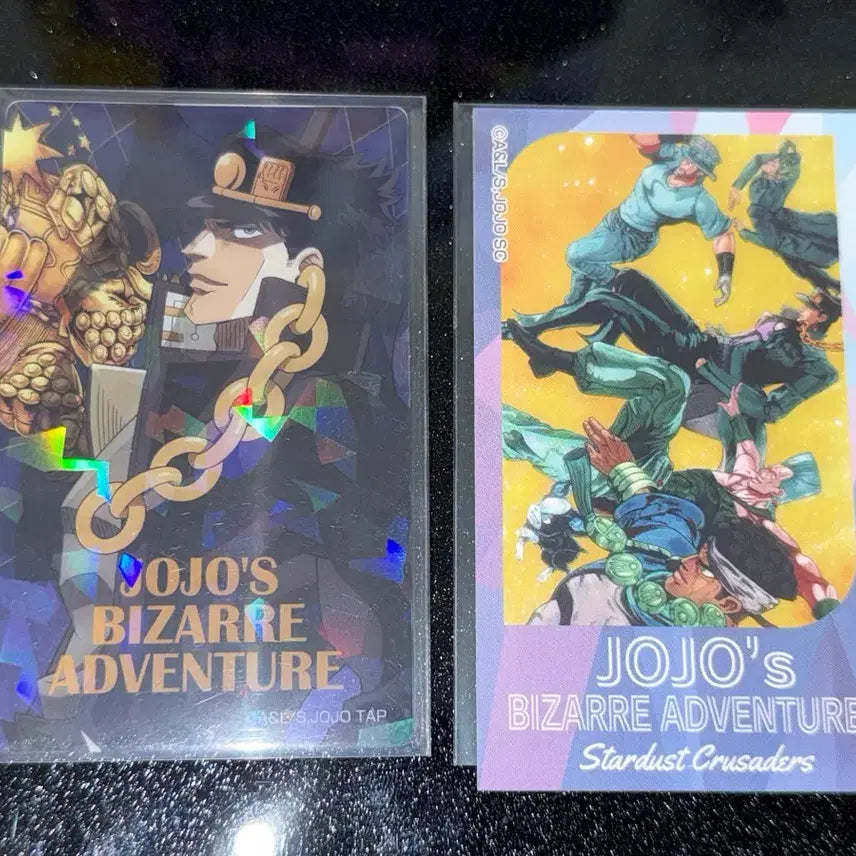 [BUNJANG] JoJo's Bizarre Adventure Jotaro Kujo Clear Card & Part 3 Sticker Set / 죠죠의 기묘한 모험 쿠죠 죠타로 클리어카드, 3부 스티커 양도