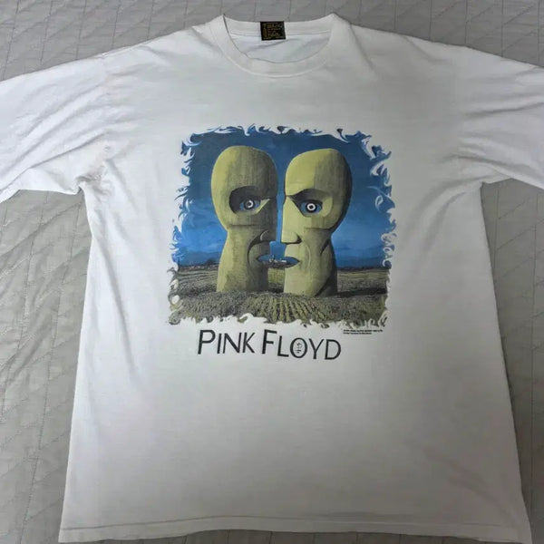 [BUNJANG] 90s Pink Floyd Division Bell Band T-Shirt / [XL] 90s 핑크플로이드 디비전벨 화이트 빈티지 밴드티