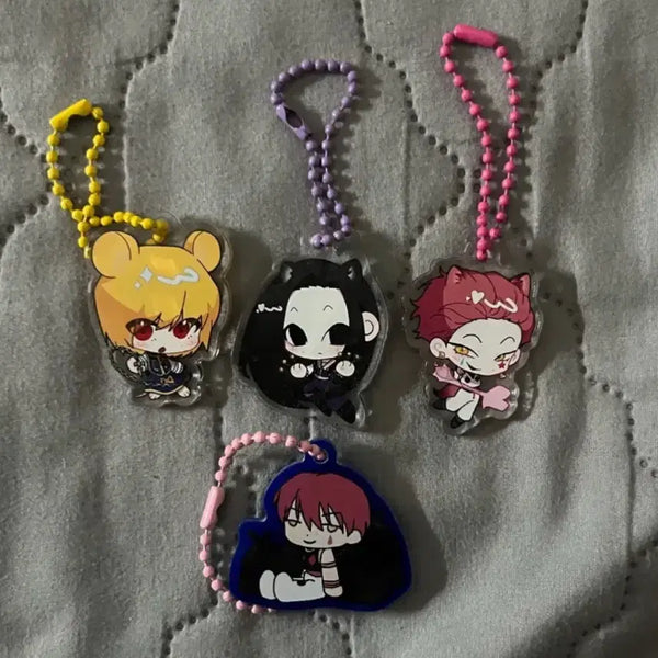 [BUNJANG] Hunter x Hunter Hisoka Illumi Kurapika Keyring Bundle Set / 헌터헌터 히소카 이르미 크라피카 키링 비공굿 일괄