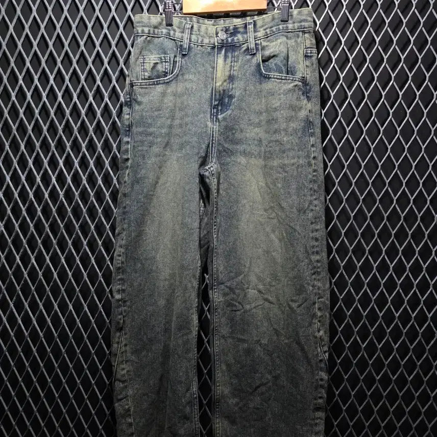 [BUNJANG] No Manual Wide Denim Pants S / 노매뉴얼 와이드 데님팬츠 S