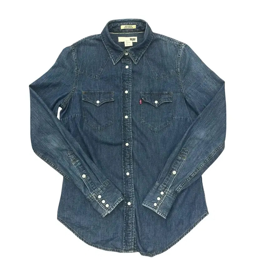 [BUNJANG] Levi's Western Denim Shirt / 리바이스 웨스턴 셔츠