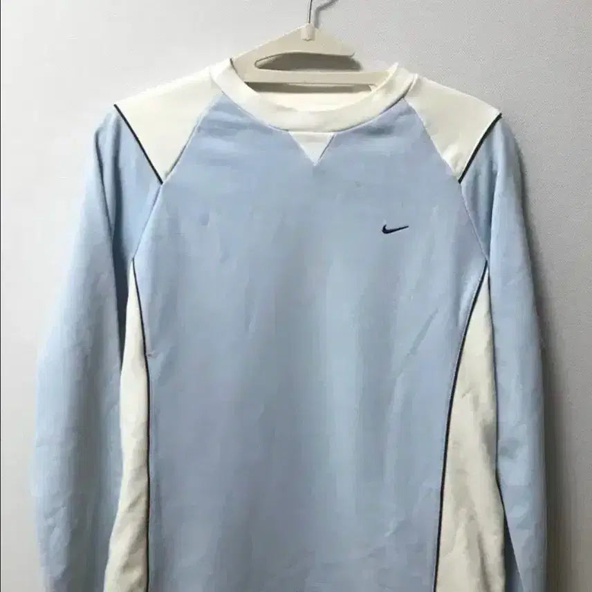 [BUNJANG] Nike Sweatshirt Long Sleeve Sky Blue L / 나이키 맨투맨(롱슬리브) 스카이블루