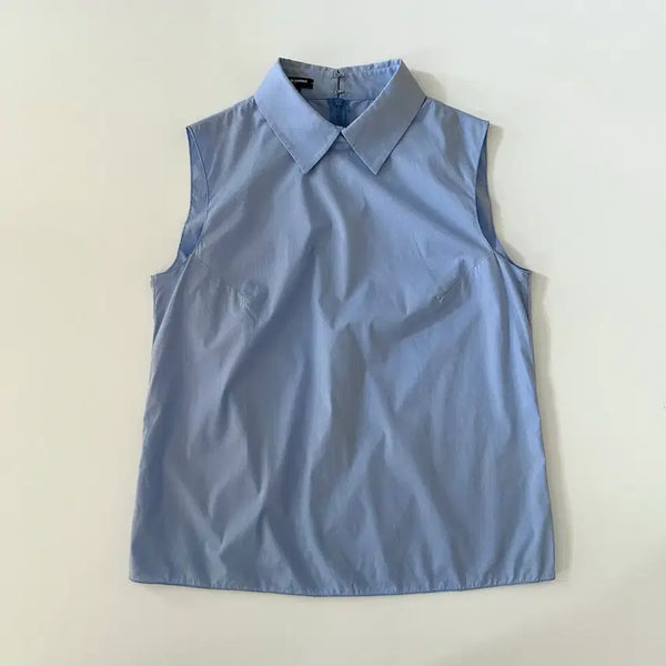 [BUNJANG] Jil Sander Navy Sleeveless Blouse / 질샌더 jil sander navy 민소매 블라우스