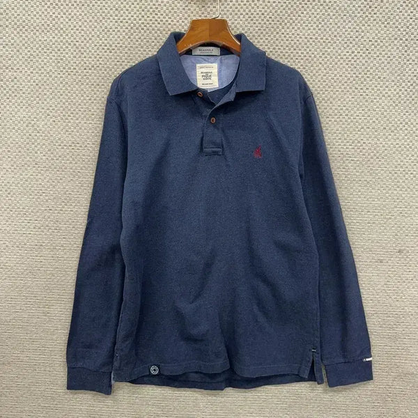 [BUNJANG] Beanpole Long-Sleeve Polo Shirt Size 105 / 빈폴 긴팔카라티 105 D09540