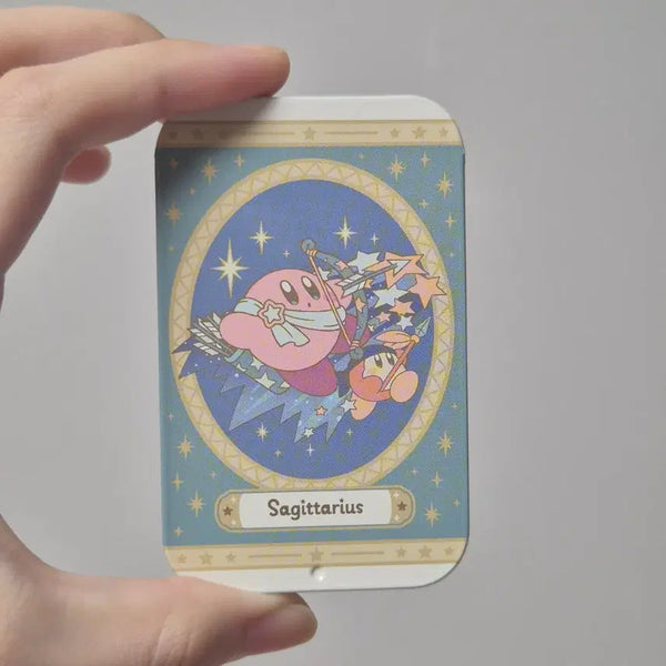 [BUNJANG] Kirby Star Sign Collection Sagittarius Slide Tin Case / Heart 별의 커비 슬라이드 캔 틴케이스 별자리 컬렉션_사수자리