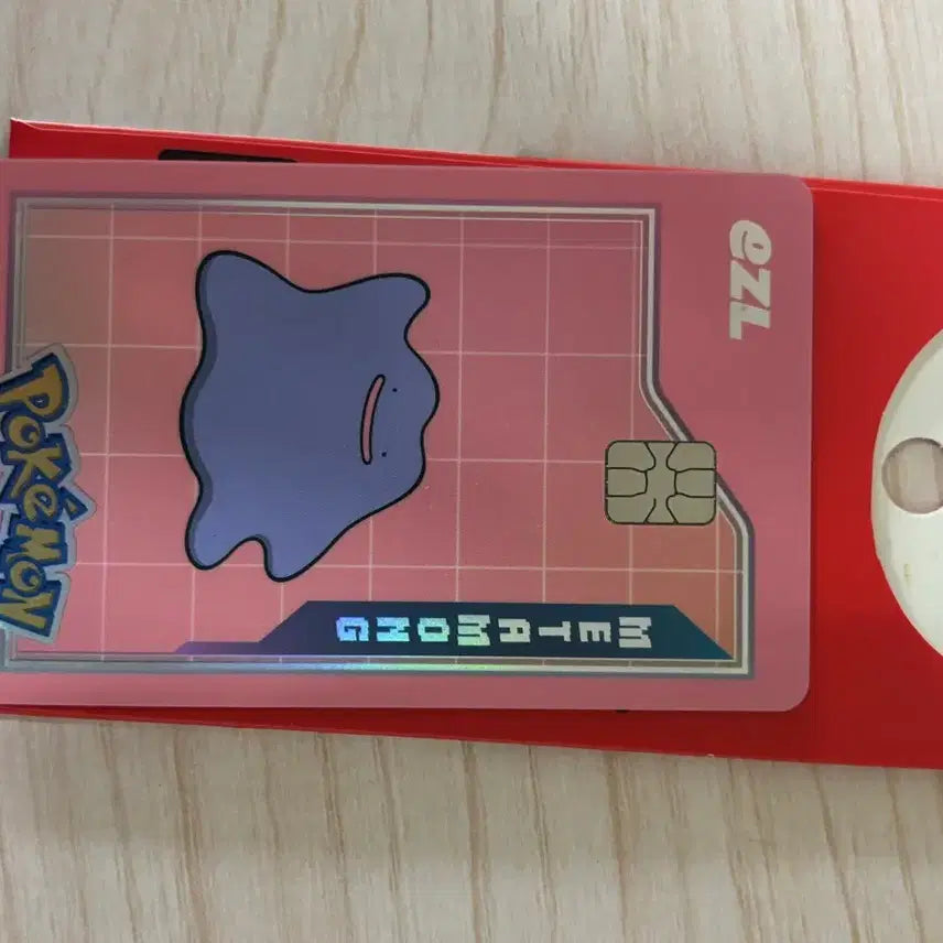 [BUNJANG] Pokemon Ditto Izul Transportation Card / 포켓몬 교통카드 이즐 메타몽
