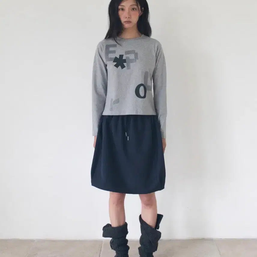 [BUNJANG] ONSCA NYLON BALLOON SKIRT / 온스카 NYLON BALLOON SKIRT
