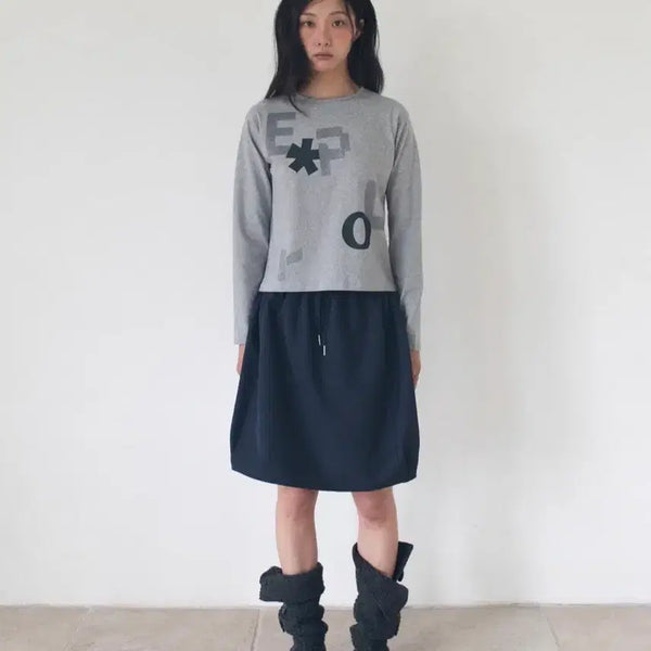 [BUNJANG] ONSCA NYLON BALLOON SKIRT / 온스카 NYLON BALLOON SKIRT