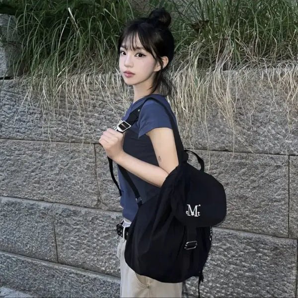 [BUNJANG] Musent Mute Backpack Black / 무센트 뮤트 백팩 블랙