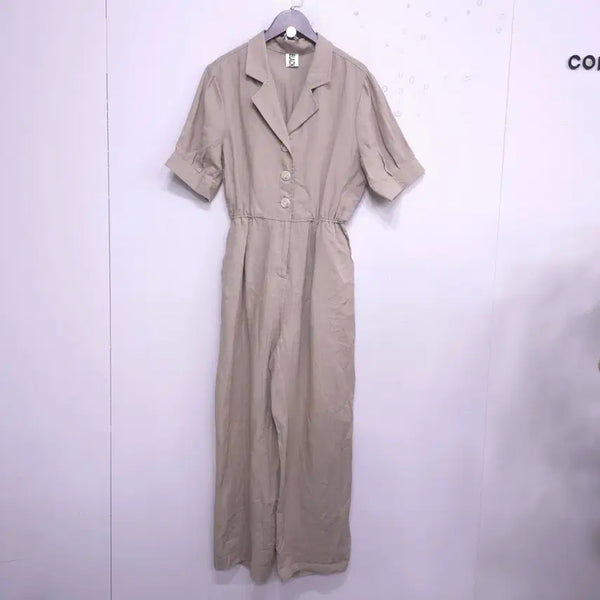 [BUNJANG] Women's Linen Jumpsuit / 블랙프라이데이) 거의새거 여성 린넨 점프수트 -F
