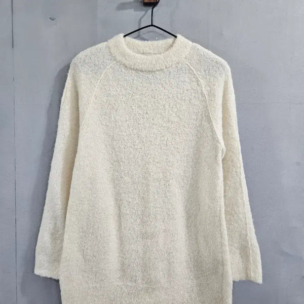 [BUNJANG] SJ Ivory Alpaca Blend Boucle Knit F / SJ SJ 아이보리 알파카혼방 부클니트 F