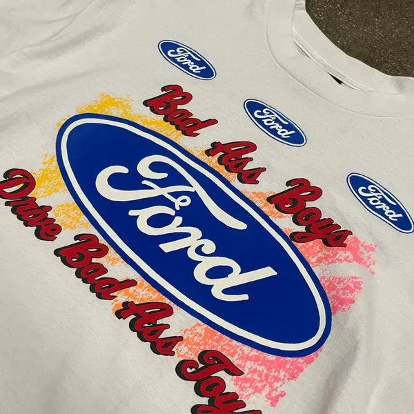 [BUNJANG] 1990s Ford Printing Graphic T-Shirt XL / 90s 빈티지 포드 프린팅 티셔츠 (105)