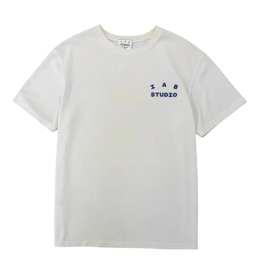[BUNJANG] IAPP Studio Short Sleeve T-Shirt Ivory (L) / 아이앱스튜디오 반팔 티셔츠 아이보리 (L)