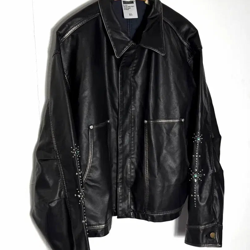 [BUNJANG] UNTITLED SEOUL Leather Jacket / 언타이틀서울 자켓