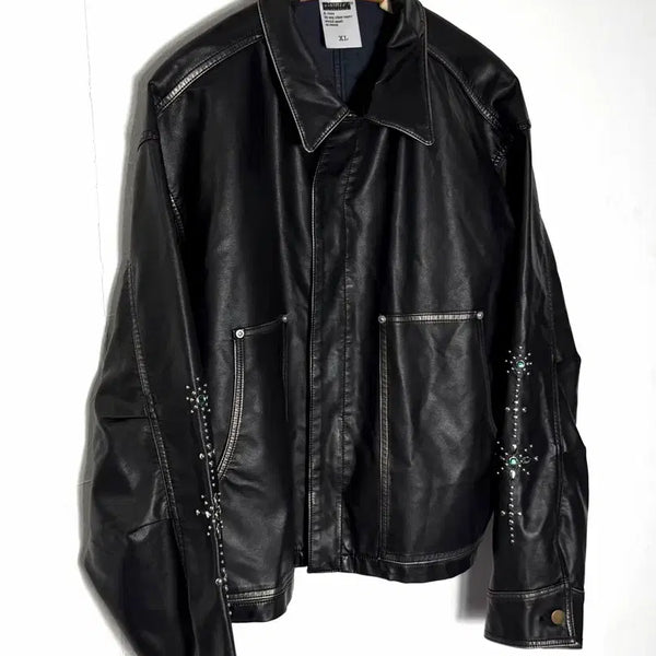[BUNJANG] UNTITLED SEOUL Leather Jacket / 언타이틀서울 자켓