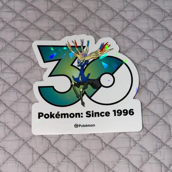 [BUNJANG] Pokemon 30th Anniversary Sticker - Yveltal / 포켓몬 30주년 스티커 제르네아스
