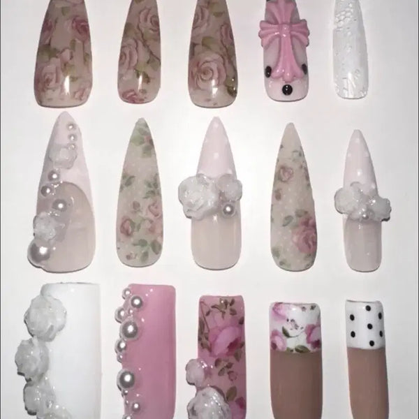 [BUNJANG] Custom Press-On Nail Tips / 주문제작 네일팁 판매