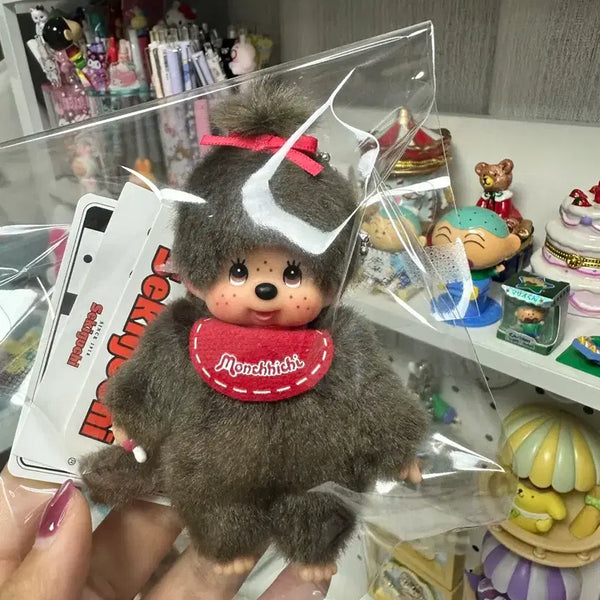 [BUNJANG] Monchhichi Mini Doll Keychain / 몬치치 미니 인형 키링(미니사이즈)