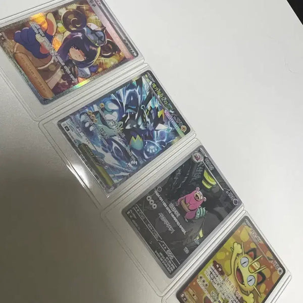 [BUNJANG] Pokemon Trading Cards - 4 Card Set (Rare) / 포켓몬 카드 4장 (트레이닝 카드)