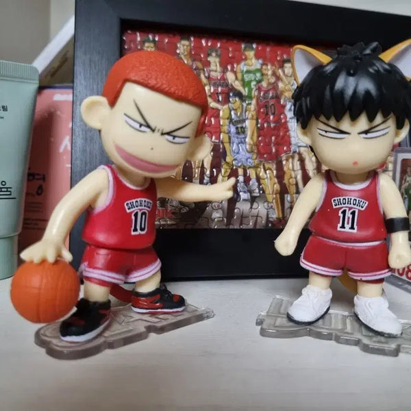 [BUNJANG] Slam Dunk Hanamichi Sakuragi Monkey Kaede Rukawa Fox Figure / 슬램덩크 강백호 원숭이 서태웅 여우 피규어