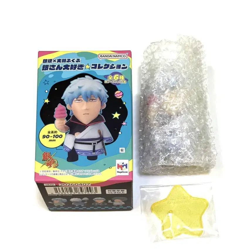 [BUNJANG] Gintama Bukubu Gintoki Kintoki Figure Ice Cream / (미개봉) 은혼 부쿠부 오카와 긴토키 피규어 아이스크림 긴상