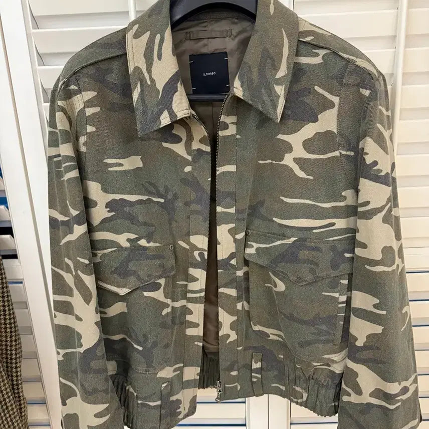 [BUNJANG] Ilcorsso Camouflage Jacket / 일꼬르소 카모플라쥬자켓105(새상품)