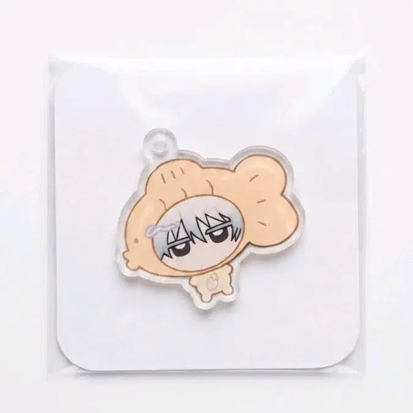 [BUNJANG] Gintama Sakata Gintoki Unofficial Keychain / 은혼 사카타 긴토키 비공굿 키링