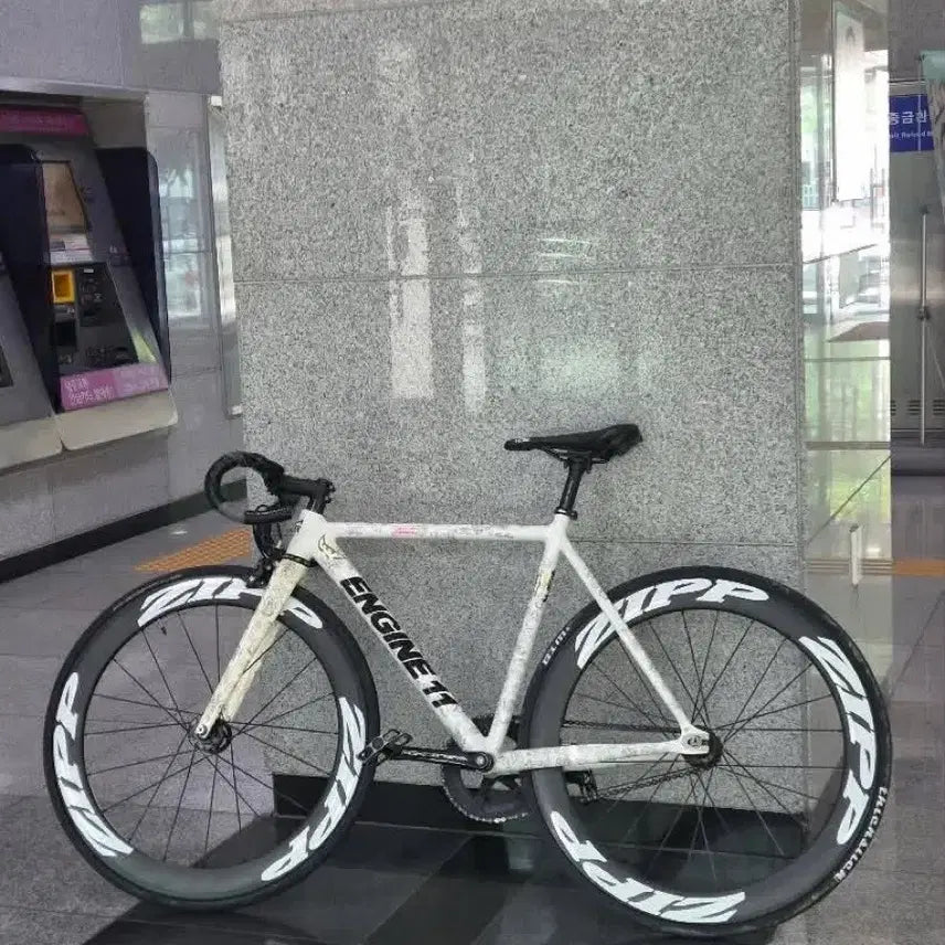 [BUNJANG] CSC60 Matte Full Carbon Wheelset with Zipp Decals / csc60림 무광 풀카본 휠셋