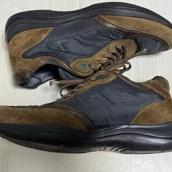 [BUNJANG] Prada Vintage Suede Sneakers / 프라다 빈티지 스니커즈