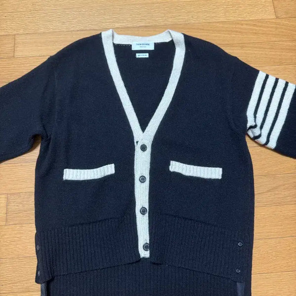 [BUNJANG] Thom Browne Alpaca Mohair Cardigan Size 3 / 톰브라운 알파카 모헤어 가디건 3