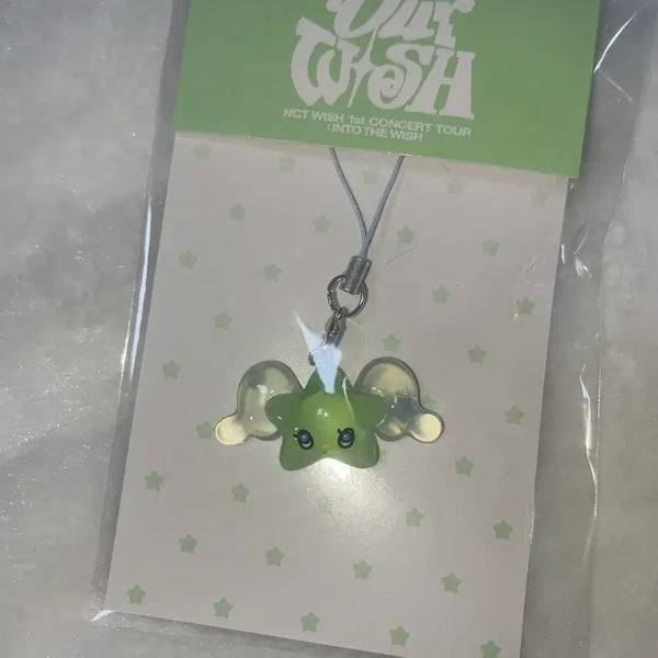 [BUNJANG] NCT WISH Wishy Glow-in-the-Dark Resin Keyring / 엔시티위시 위츄 레진 야광 키링