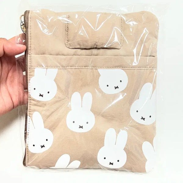 [BUNJANG] Miffy Pattern Pouch Beige / 미피 패턴 파우치 베이지