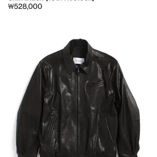 [BUNJANG] Hatching Room Stitch Volume Leather Jacket Lambskin Black Size 2 / 해칭룸 스티치 볼륨 레더 자켓 램스킨 블랙 2사이즈