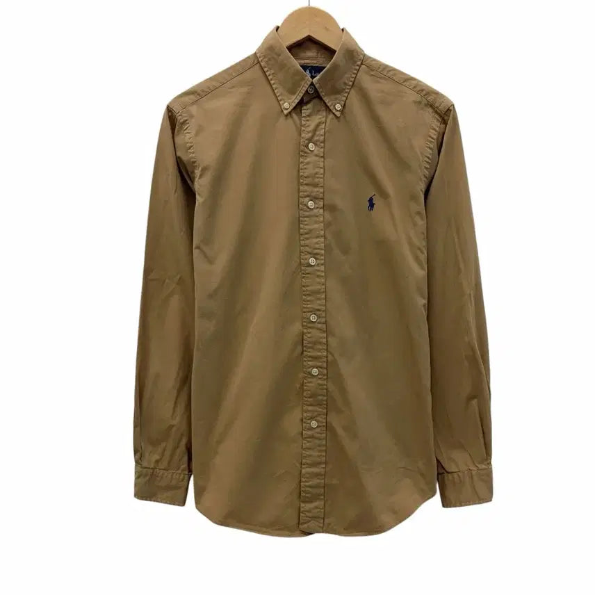 [BUNJANG] Polo Ralph Lauren Classic Fit Oxford Shirt Beige / 폴로 클래식핏 옥스포드 셔츠 베이지 (S/국내100~105)