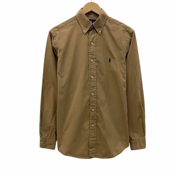 [BUNJANG] Polo Ralph Lauren Classic Fit Oxford Shirt Beige / 폴로 클래식핏 옥스포드 셔츠 베이지 (S/국내100~105)