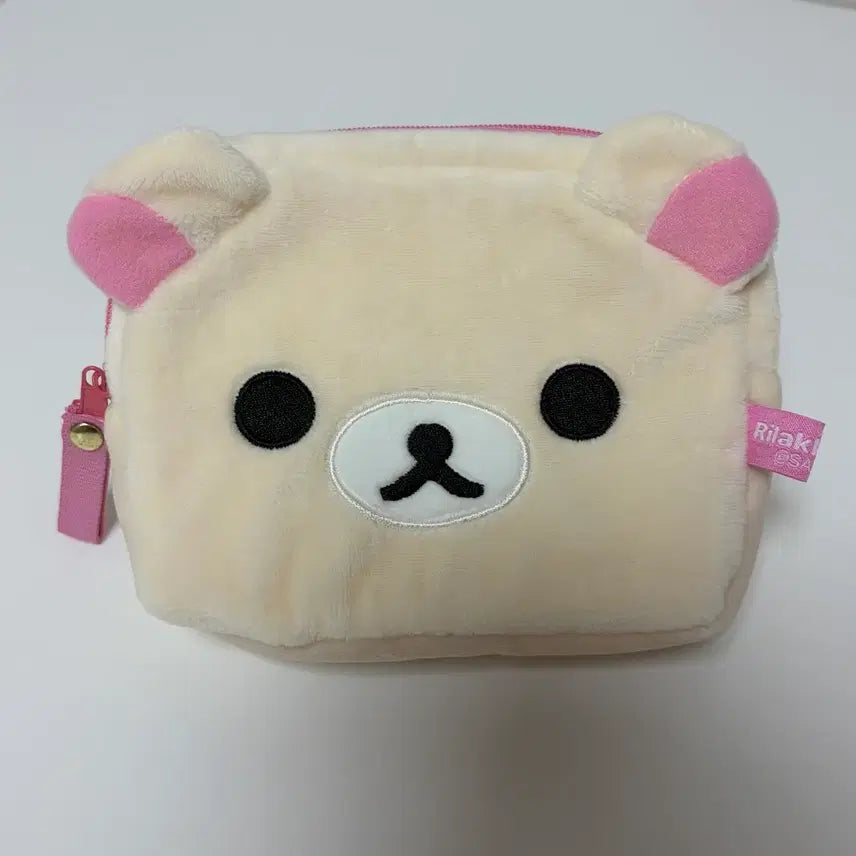 [BUNJANG] San-X Rilakkuma Korilakkuma Square Pouch / 산엑스 리락쿠마 코리락쿠마 사각 파우치