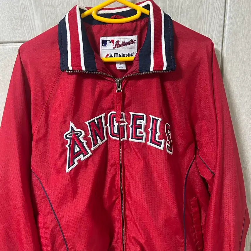 [BUNJANG] Majestic LA Angels Baseball Jacket / 마제스틱 la 에인절스 자켓