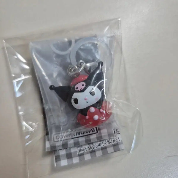 [BUNJANG] Kuromi Strawberry Bookmark / 이 시리즈의 주인공 쿠로미 딸기 메지루시