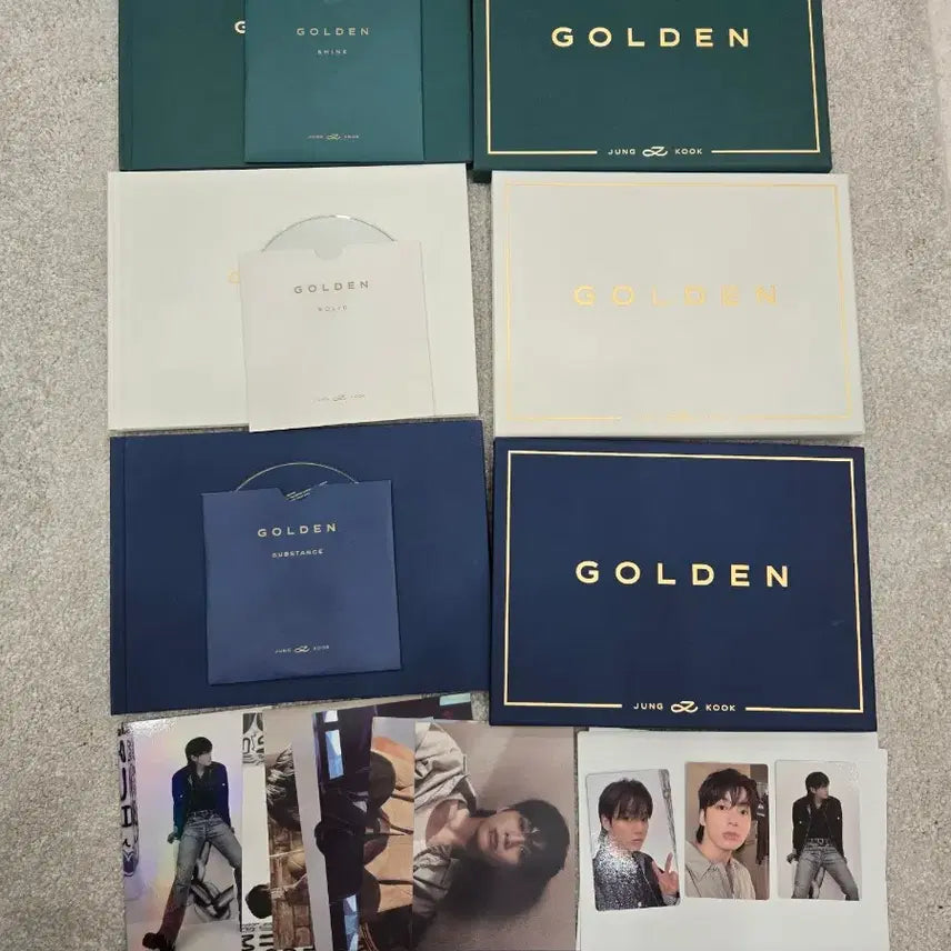 [BUNJANG] BTS Jungkook Golden Album & Photocard / 정국 골든 앨범과 포토카드