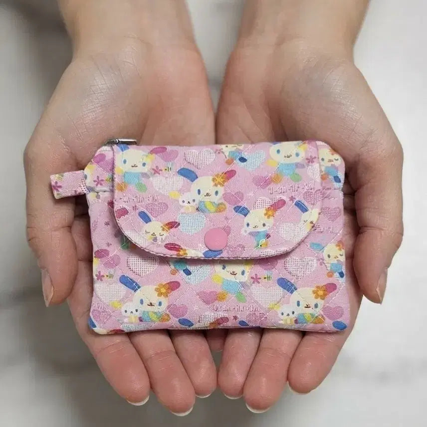 [BUNJANG] Usahana Quilted Two-Way Card Wallet / 우사하나 누빔 투웨이카드지갑