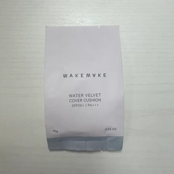 [BUNJANG] WakeMake Water Velvet Cover Cushion Refill 22 Neutral SPF50+ PA+++ / 웨이크메이크  워터 벨벳 커버 쿠션 리필 22 뉴트럴